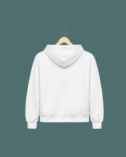 White hoodie