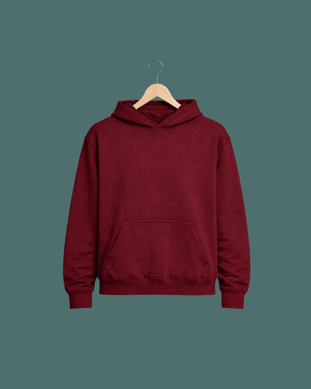 Burgundy hoodie