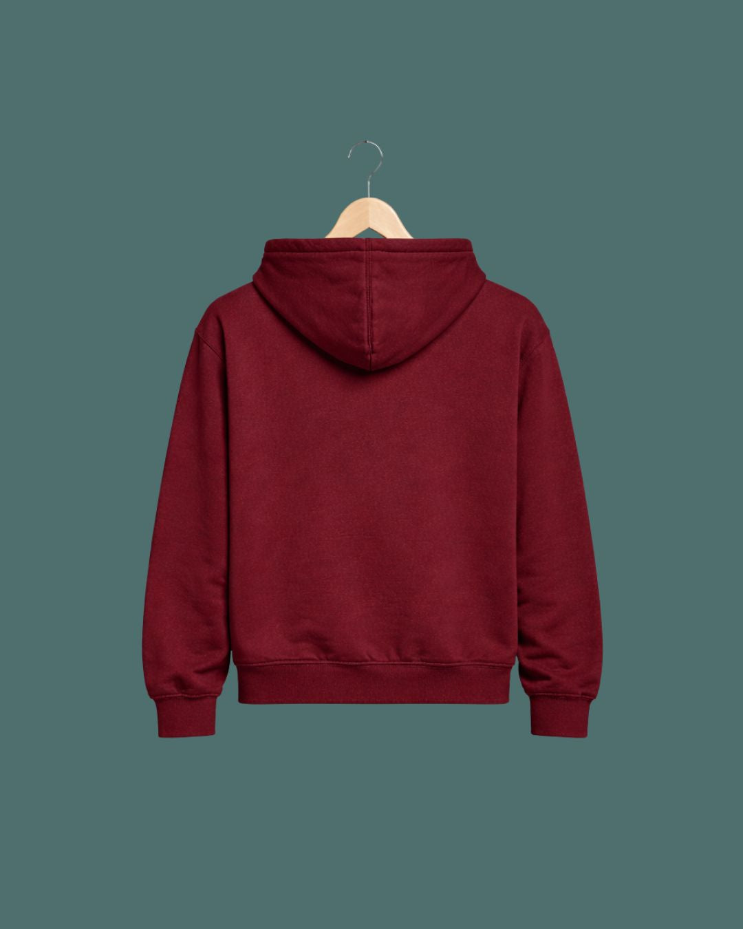 Burgundy hoodie